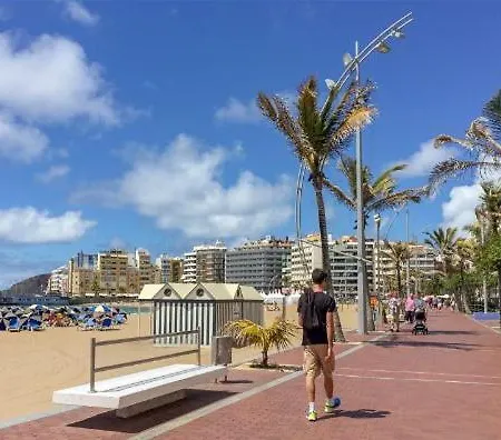 Atico Luxury Vista Mar Las Canteras Las Palmas Buitenkant foto